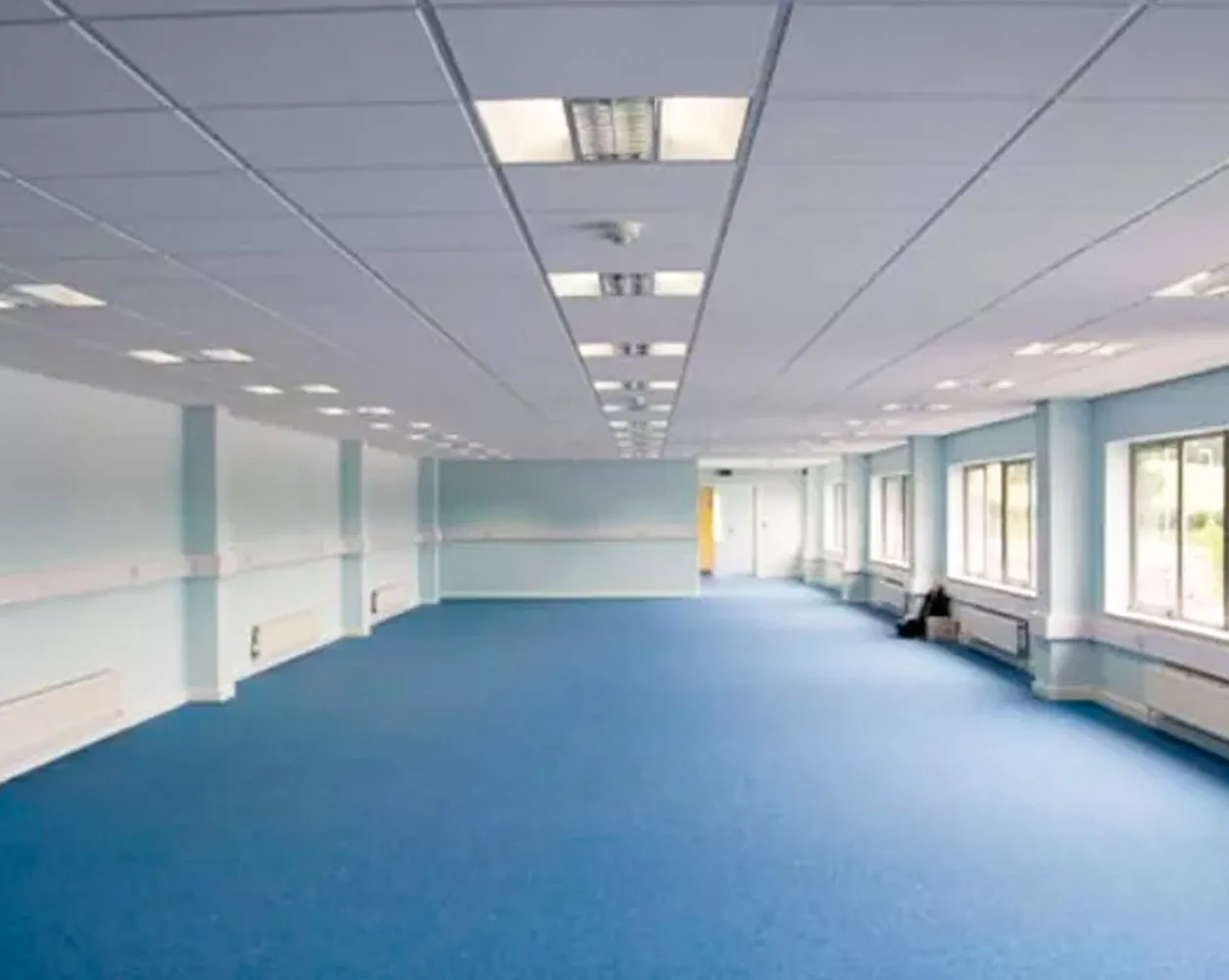Office Refurbishment including a suspended ceiling installation